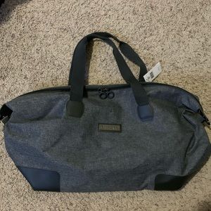 Buckle Gray Weekender Bag (NWT)